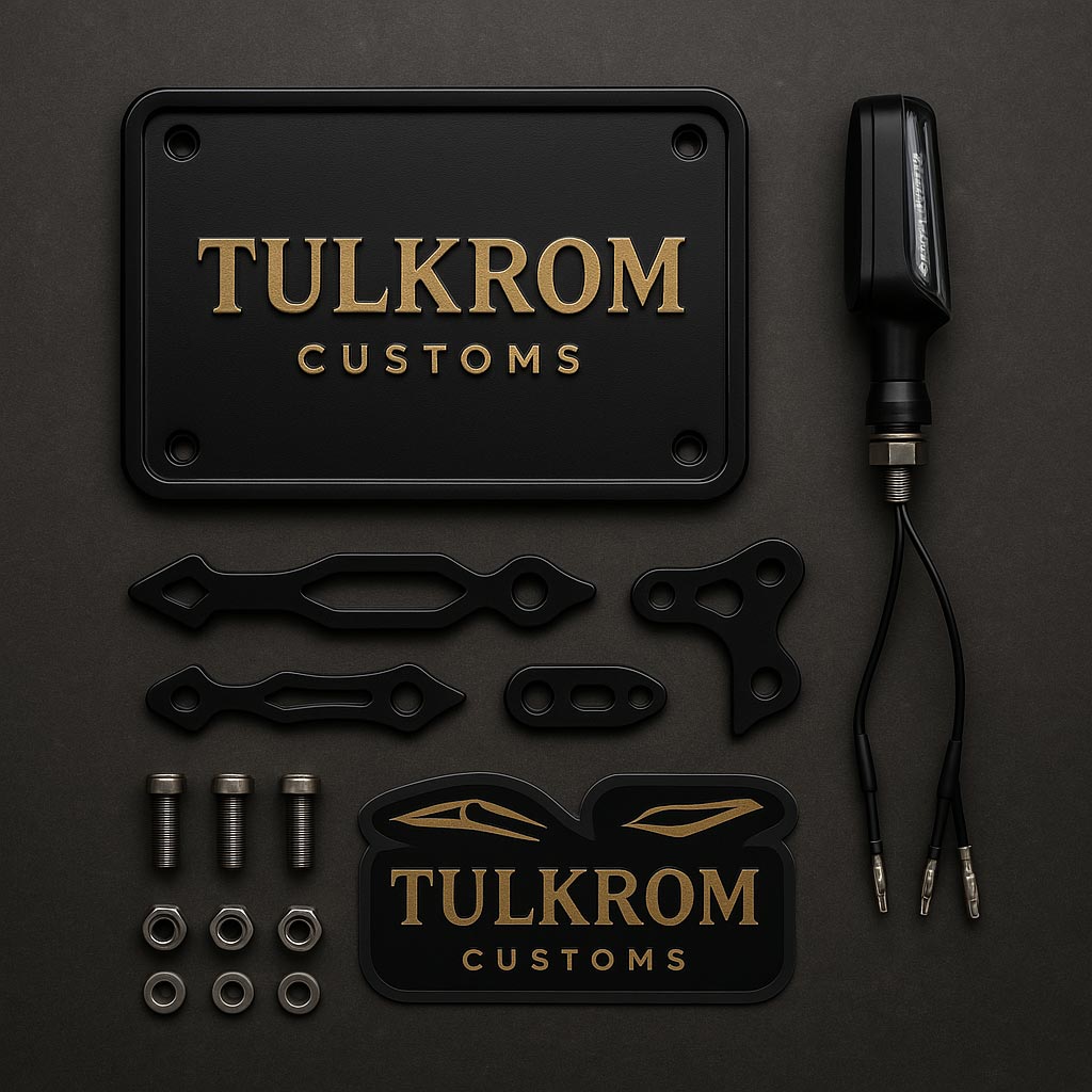 Custom License Plate Kit - Tulkrom Customs